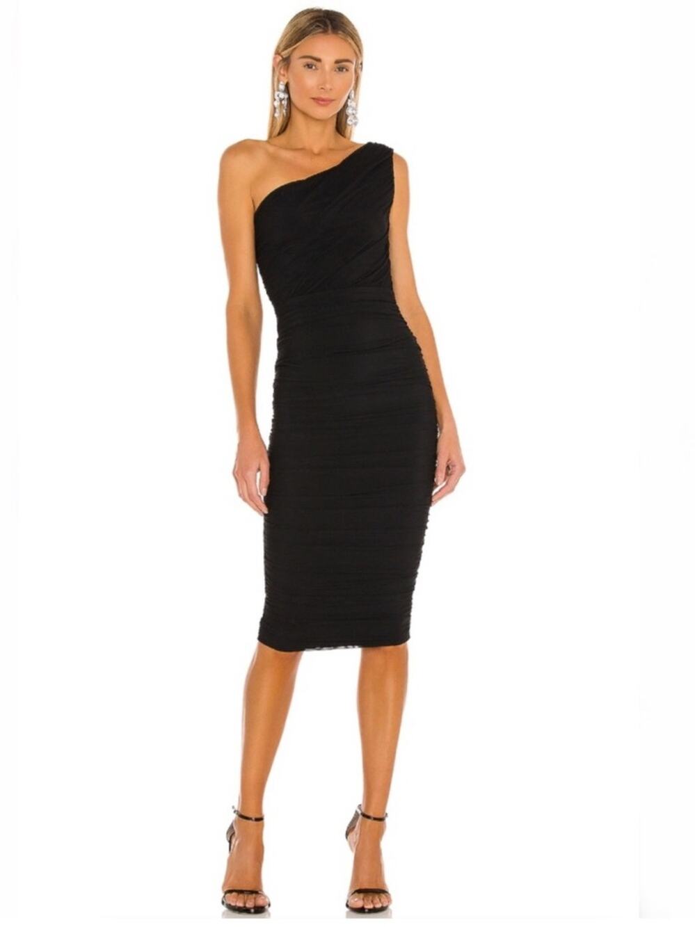 NWT Nookie Inspire One Shoulder Midi Dress Size Small
